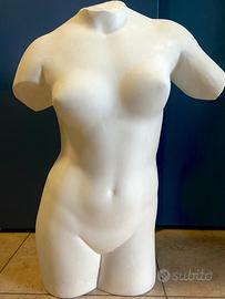 Calco in gesso torso di Venere, modello accademico