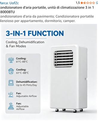 CONDIZIONATORE PORTATILE