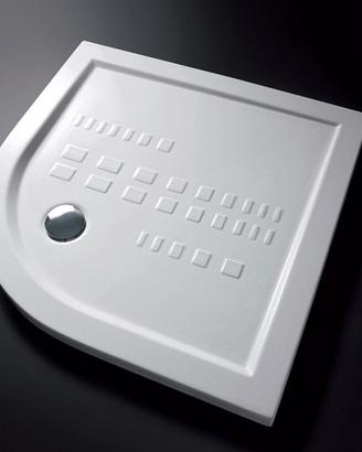 Piatto doccia ceramica semicircolare Ito 80x80