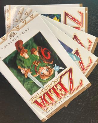The Legend of Zelda vari titoli manga