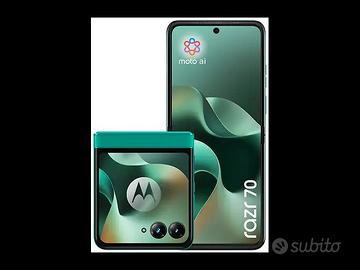 MOTOROLA RAZR 70 256GB GREEN NUOVO