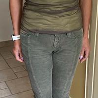 pantaloni velluto donna Chiribiri