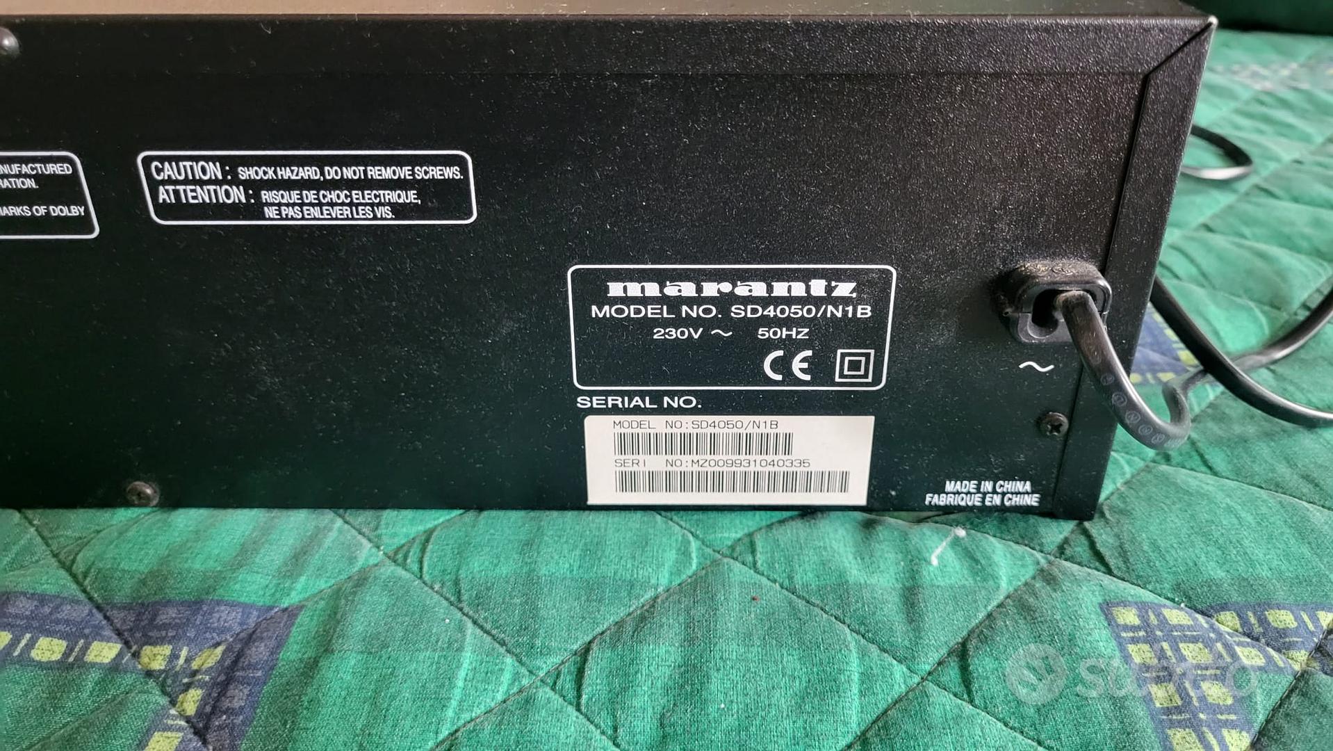MARANTZ SD4050 DOPPIA Piastra cassette hifi EUR 100,00 - IT