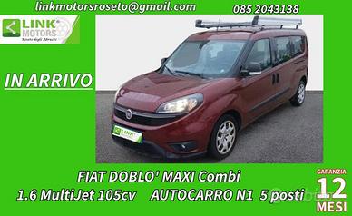 FIAT N1 DOBLO' MAXI COMBI 5posti 1.6 MJT 105cv