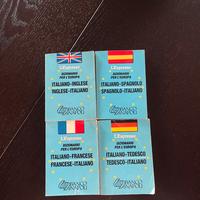 4 Vocabolari inglese spagnolo francese tedesco