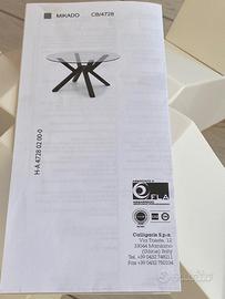 Struttura tavolo Calligaris mod. Mikado