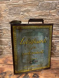 Rara latta olio fiat anni 20