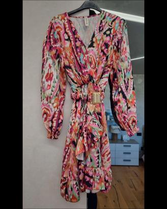 Vestito a fantasia a maniche lunghe