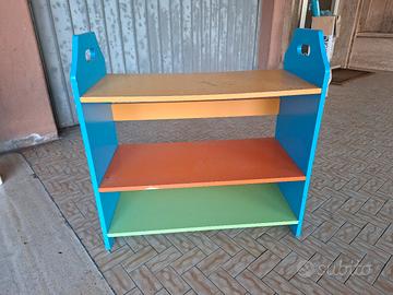 Mobiletto porta libri/giochi bambini