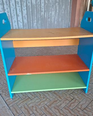 Mobiletto porta libri/giochi bambini
