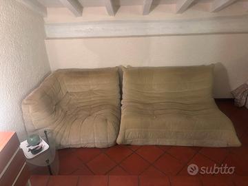 Divano modulare Togo di Ligne Roset, 2 moduli