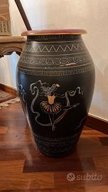 Vaso decorato Deruta