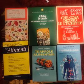 Lotto 9 Libri Alimentazione Sana, Nutrizione,...