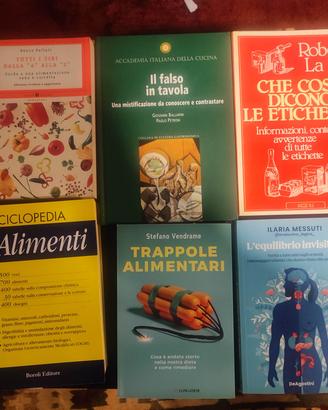 Lotto 9 Libri Alimentazione Sana, Nutrizione,...