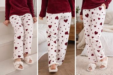 Pantaloni del pigiama donna XL pile