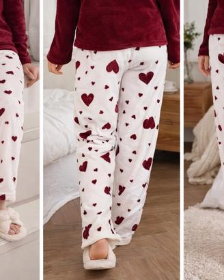 Pantaloni del pigiama donna XL pile