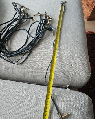 Lotto 9 Cavi Patch EBS Premium Gold 58cm