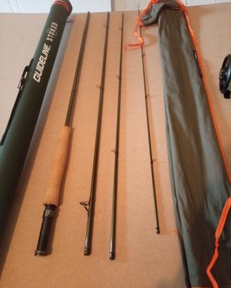 Canna da pesca a mosca marca Guideline 9' #5 