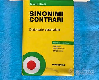 Dizionario Sinonimi e Contrari