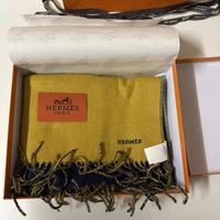 Hermes Sciarpa Stola double-face 100% Cachemire