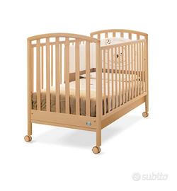 culla pali smontata con materasso