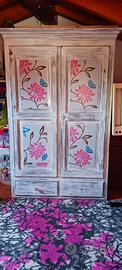 armadio 2 ante,shabby