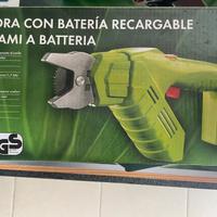 Tagliarami a batteria nuovo