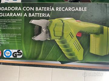 Tagliarami a batteria nuovo