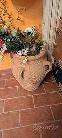  2 anfore da giardino terracotta