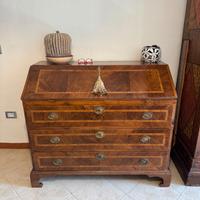 Ribalta filettata in noce – XVIII secolo originale