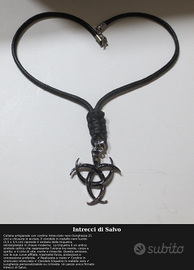 Collana Triquetra Celtica (o nodo trinitario)