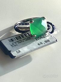 15 - Anello Bliss Agata Verde