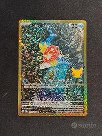 Carta Pokémon Magikarp 203/193 30° Anniversario it