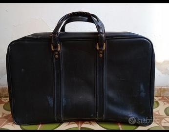 Valigia Nera anni 60-70 per Mercatini del Vintage 