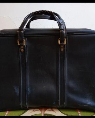 Valigia Nera anni 60-70 per Mercatini del Vintage 