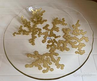 Piatto in vetro decorato “Penso table & house”