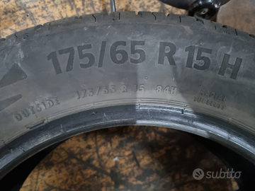 Ruote estive montate su Panda