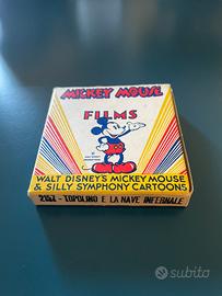 Pellicola vintage Mickey Mouse “La nave infernale”