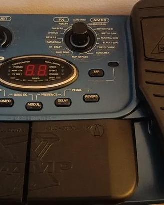 Pedaliera Multieffetto chitarra Behringer X V Amp