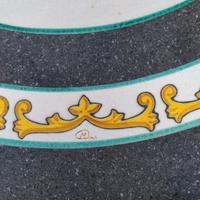 tavolo tondo in marmo di granito diametro 130