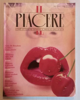 RIVISTA "IL PIACERE" ANNO 1 NUMERO 1 (MAGGIO 1984)