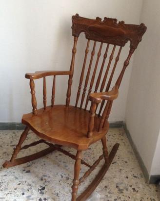 sedia a dondolo