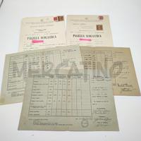 PAGELLE SCOLASTICHE ANNI 40/50
