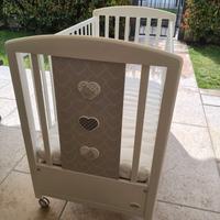 Lettino Lovely Foppapedretti con Materasso 