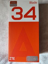 ZTE BLADE A34 con cover