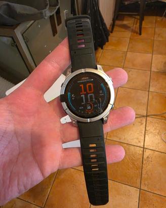 Garmin fenix E 47mm silver amoled nuovo
