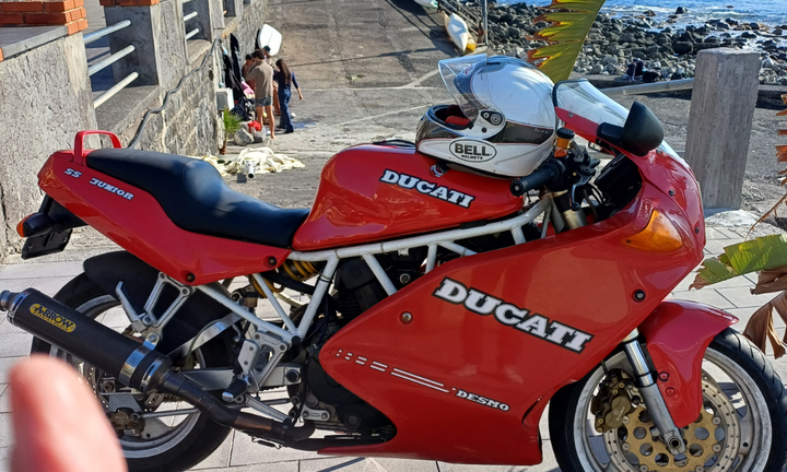 Ducati ss350 junior 92 telaio bianco