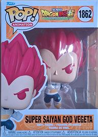 Funko Pop! raffigurante Super Saiyan God Vegeta