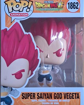 Funko Pop! raffigurante Super Saiyan God Vegeta