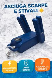 👟 Asciugascarpe Elettrico Multifunzione con UV 